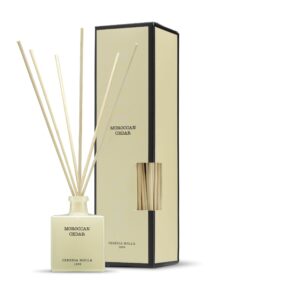 MIKADO Premium. MOROCCAN CEDAR.  Ambientador de hogar COLECCI?N BOUTIQUE de CERERIA MOLLA.  Envase 100 ml.