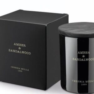 VELA Premium AMBER & SANDALWOOD, Ambientador de hogar COLECCI?N BOUTIQUE de CERERIA MOLLA