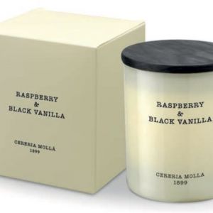VELA Premium. RASPBERRY & BLACK VANILLA, Ambientador de hogar COLECCI?N BOUTIQUE de CERERIA MOLLA.