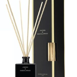MIKADO Premium AMBER & SANDALWOOD. Ambientador de hogar COLECCI?N BOUTIQUE de CERERIA MOLLA.  Envase 100 ml.