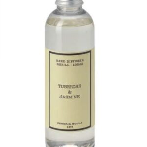 RECAMBIO de MIKADO Premium. TUBEROSE & JASMINE. Ambientador de hogar COLECCI?N BOUTIQUE de CERERIA MOLLA. Envase 200 ml.