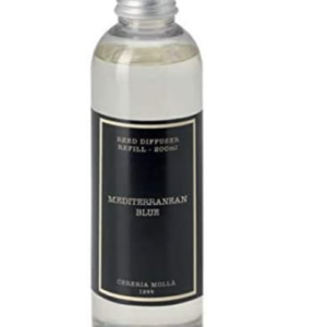 RECAMBIO Premium. MEDITERRANEAN BLUE.  Ambientador de hogar COLECCI?N BOUTIQUE de CERERIA MOLLA.  Envase 200 ml