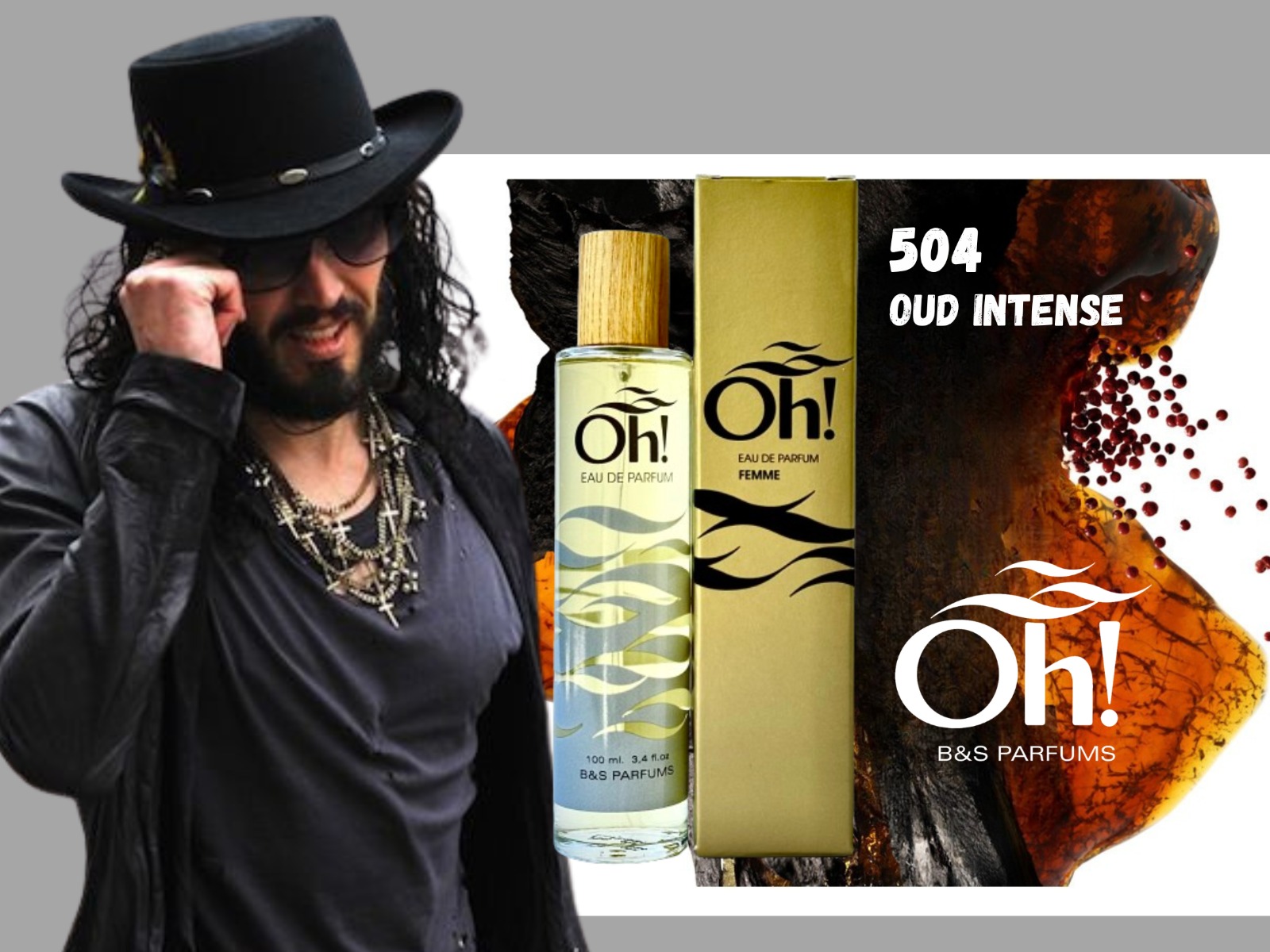 504 OUD INTENSE inspirado en OUD WOOD INTENSE de TOM FORD